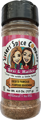 Desi's Famous all-purpose meat and pinto bean spice seasoning